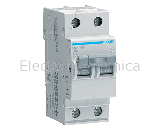 まるBACCA MA225Z | 25A 2P 6kA C-CURVE MCB | B - Power and distribution